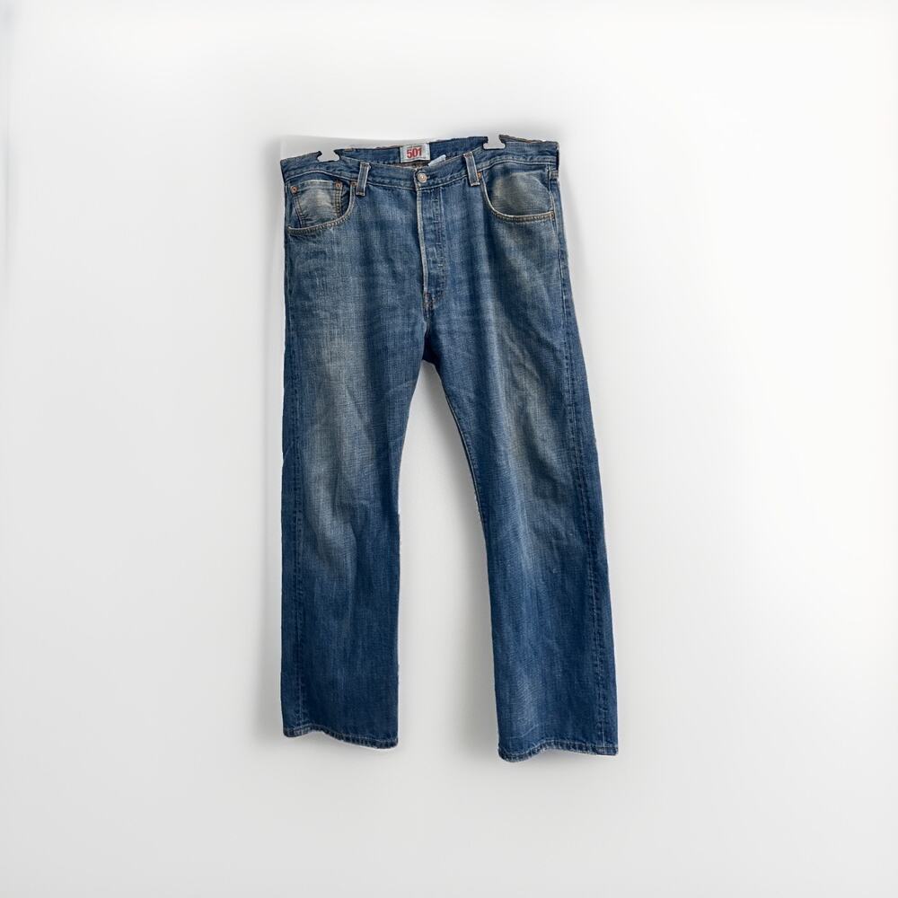 Vintage 90s Levis 501xx Jeans Mens‎ 38x 30 Button Fly Made in 1993 Straight Leg